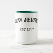 New Jersey Heritage Tasse (Zentrum)
