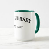 New Jersey Heritage Tasse (VorderseiteRechts)