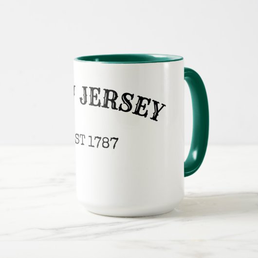 New Jersey Heritage Tasse (VorderseiteRechts)