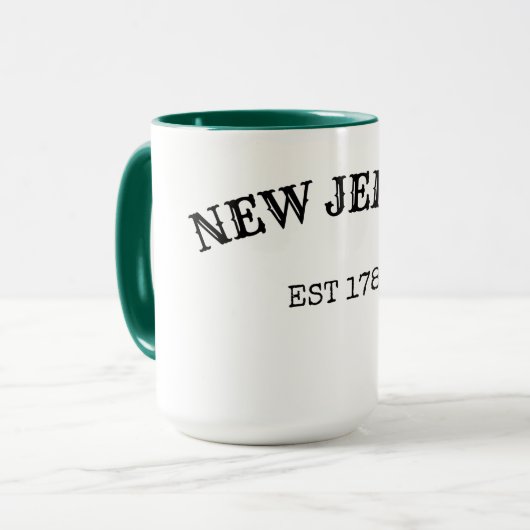 New Jersey Heritage Tasse (Vorderseite Links)