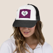 New-Jersey Herz Truckerkappe (Beispiel)