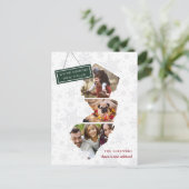 New Jersey Holiday Moving Ankündigung Postkarte (Stehend Vorderseite)