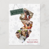 New Jersey Holiday Moving Ankündigung Postkarte (Vorderseite)
