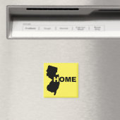 New Jersey Home Away From State Fridge Magnet (In Situ (Geschirrspüler))