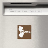 New Jersey Home Away From State Fridge Magnet (In Situ (Geschirrspüler))