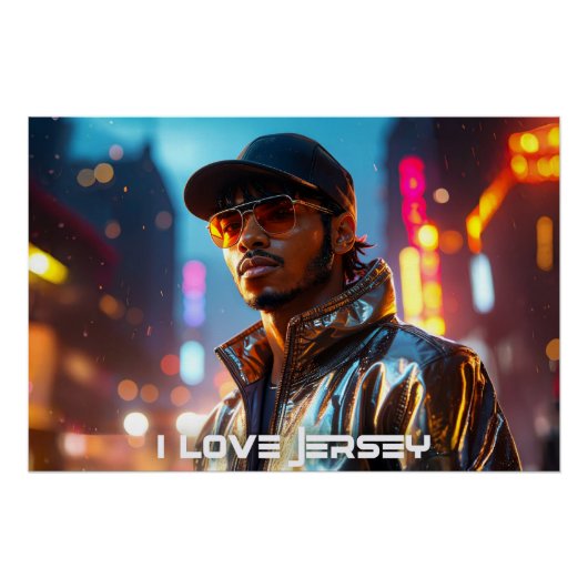 NEW JERSEY - ICH LIEBE JERSEY POSTER (Vorderseite)