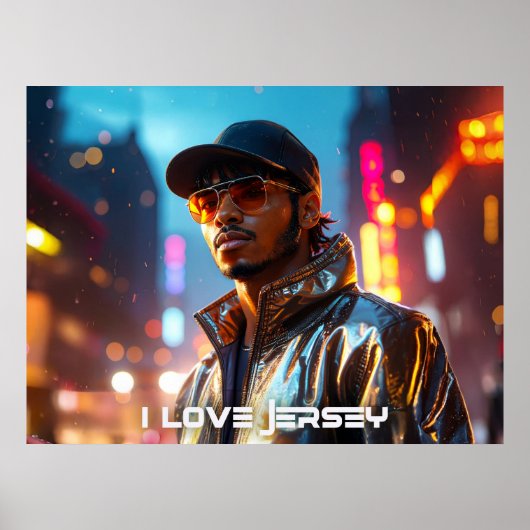 NEW JERSEY - ICH LIEBE JERSEY POSTER (Vorne)