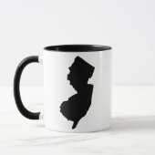 New Jersey in Black and White Tasse (Links)