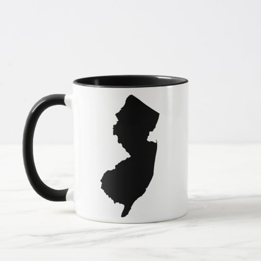 New Jersey in Black and White Tasse (Links)
