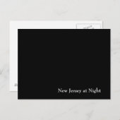 New Jersey in der Nacht Postkarte (Vorne/Hinten)