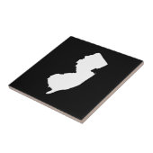New Jersey in Weiß und Schwarz Fliese (Seite)