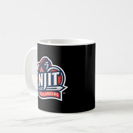New Jersey Institute of Technology Highlanders II Kaffeetasse (Vorderseite Links)