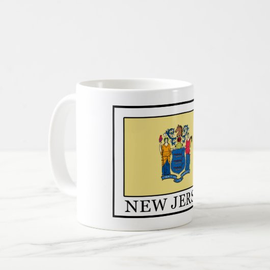 New Jersey Kaffeetasse (Vorderseite Links)