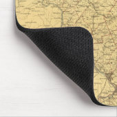 New Jersey Karte Mousepad (Ecke)