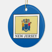 New Jersey Keramik Ornament (Links)