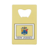 New Jersey Kreditkartenflaschenöffner (Vorderseite)