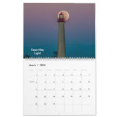 New Jersey Lighthouse Calendar Kalender (Mär 2026)