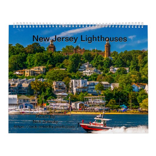 New Jersey Lighthouse Calendar Kalender (Titelbild)