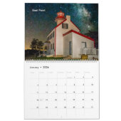New Jersey Lighthouse Calendar Kalender (Jan 2026)