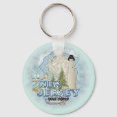 New Jersey Lighthouse Schlüsselanhänger (Vorderseite)