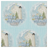 New Jersey Lighthouse Stoff (Nahaufnahme)