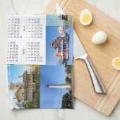 New Jersey Lighthouses Teetuch Geschirrtuch (Viertel Falte)