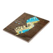New-Jersey Lizenz-Platten-Karten-Keramik-Fliese V2 Fliese (Seite)