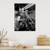 New Jersey Machine Shop, 1942 Poster (Küche)