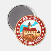 New Jersey Magnet (Vorderseite/Rückseite)