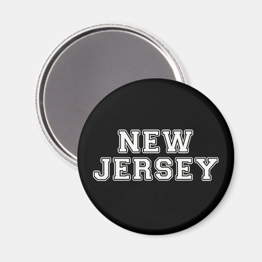 New Jersey Magnet (Vorderseite/Rückseite)