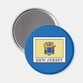 New Jersey Magnet (Vorderseite/Rückseite)