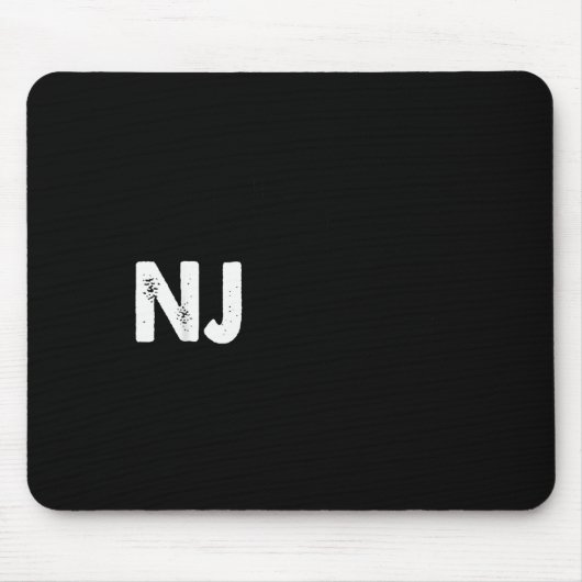 New Jersey Marathon Shirt, Run Nj Mousepad (Vorne)