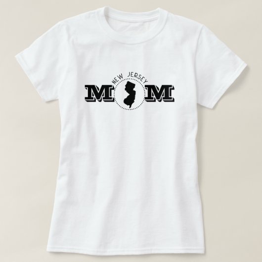 New Jersey Mom  T-Shirt (Design vorne)