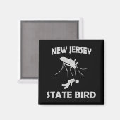 New Jersey Mosquito State Bird Funny Outdoors Magnet (Vorderseite/Rückseite)