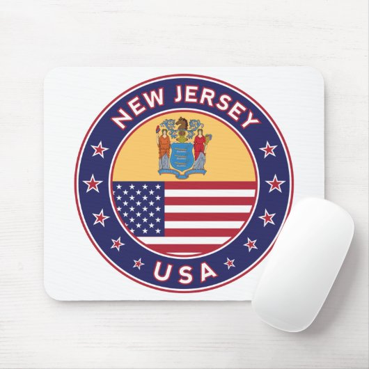 New Jersey Mousepad (Mit Mouse)