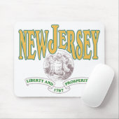 New Jersey Mousepad (Mit Mouse)