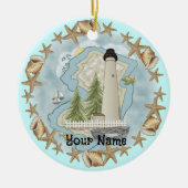 New Jersey Muscheln Lighthouse Ornament (Vorne)