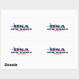 New Jersey My Zuhause Staat Sticker