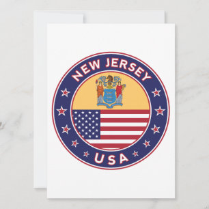 New Jersey, New Jersey-Aufkleber, Handy-Gehäuse, T