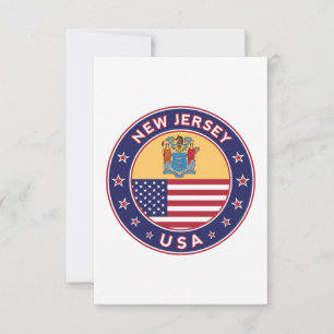 New Jersey, New Jersey-Aufkleber, Handy-Gehäuse, T Karte