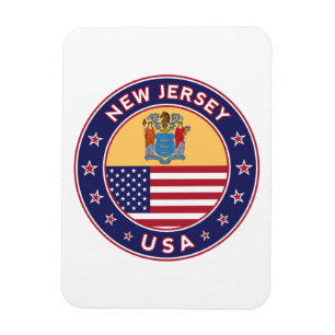 New Jersey, New Jersey-Aufkleber, Handy-Gehäuse, T Magnet