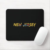 New Jersey, New Jersey Flag Mousepad (Mit Mouse)