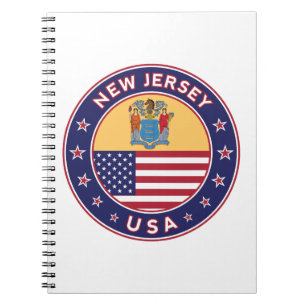 New Jersey, New Jersey, phone heiraten zu sticker, Notizblock