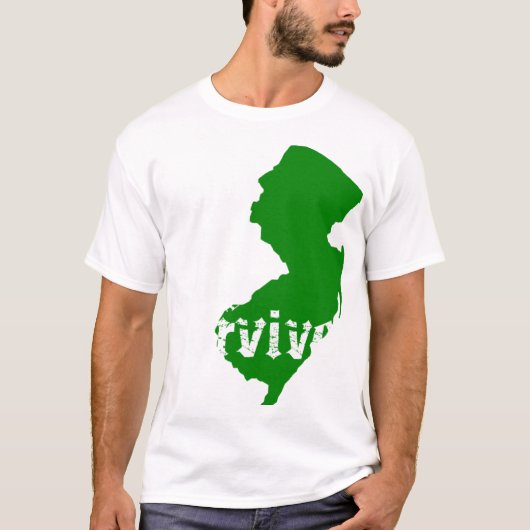 New-Jersey: Nur die starken überleben T-Shirt (Vorderseite)
