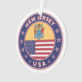 New Jersey Ornament (Vorderseite)