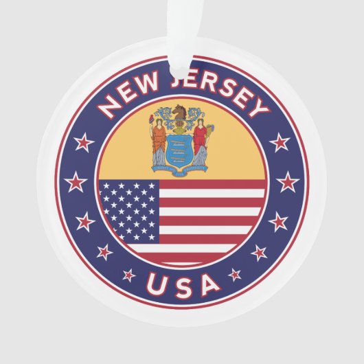 New Jersey Ornament (Vorderseite)