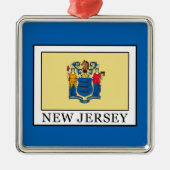 New Jersey Ornament Aus Metall (Vorne)