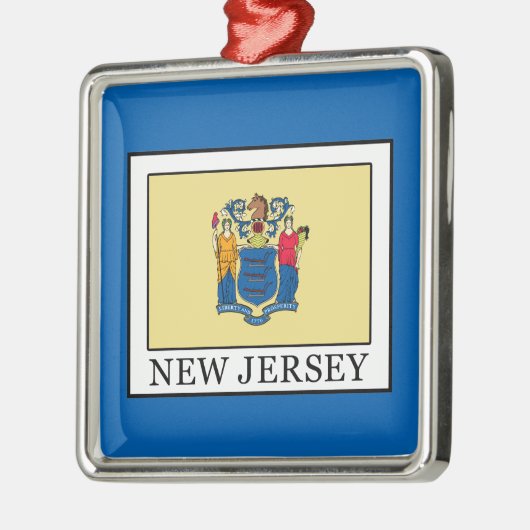 New Jersey Ornament Aus Metall (Links)