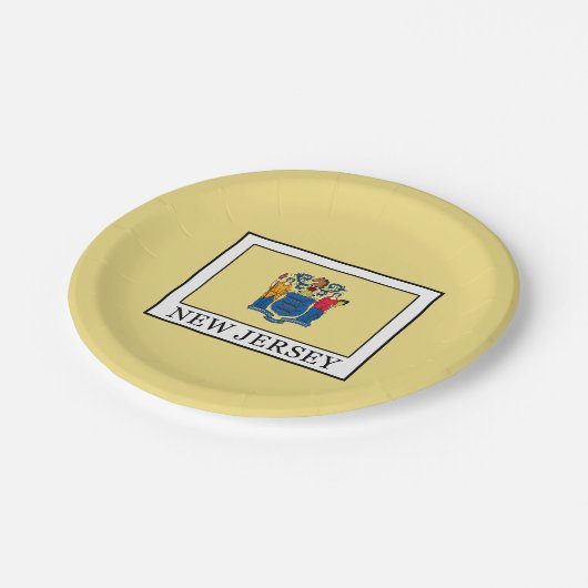 New Jersey Pappteller (Schrägansicht)