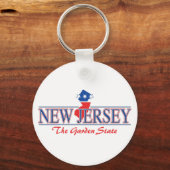 New Jersey Patriotic Schlüsselanhänger (Vorderseite)